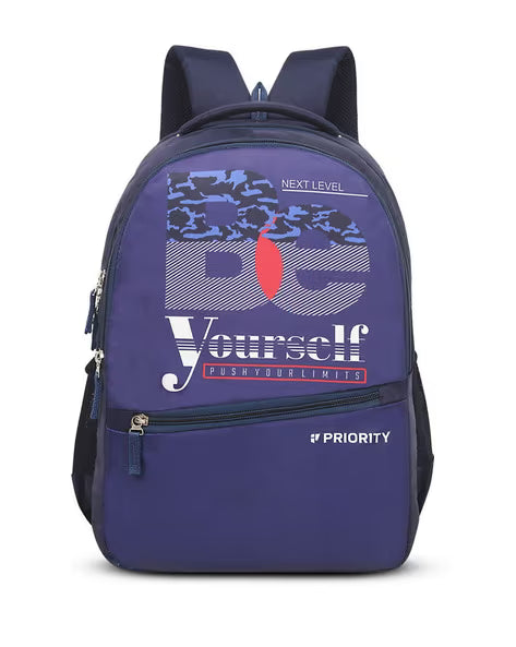 Men Printed Lightweight College Backpack - 30L