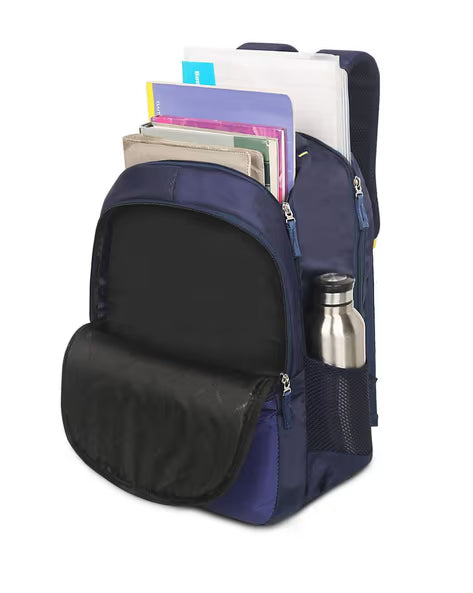 Men Printed Lightweight College Backpack - 30L