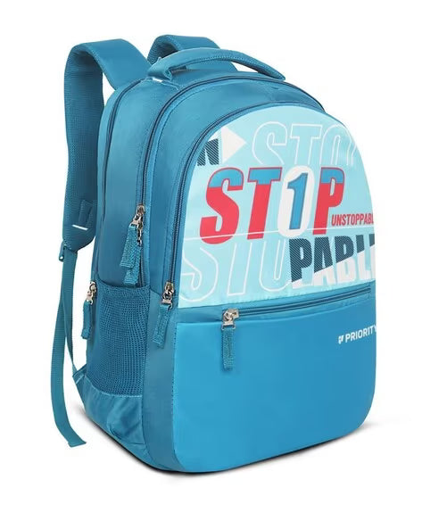 Men Printed Lightweight College Backpack - 30L