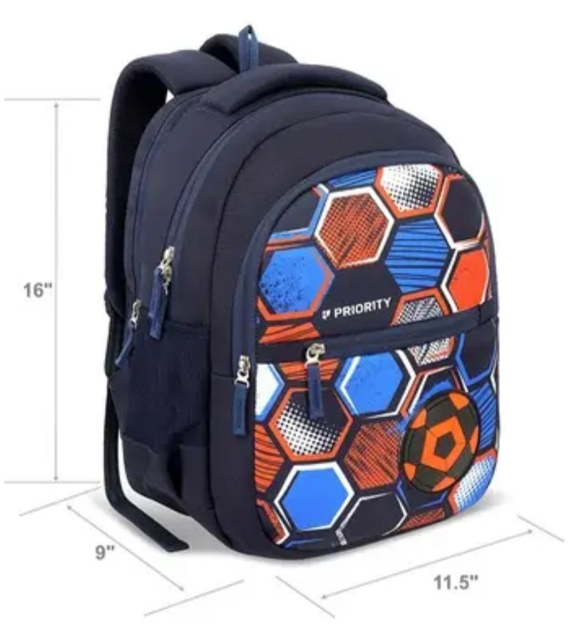 Priority football backpack
